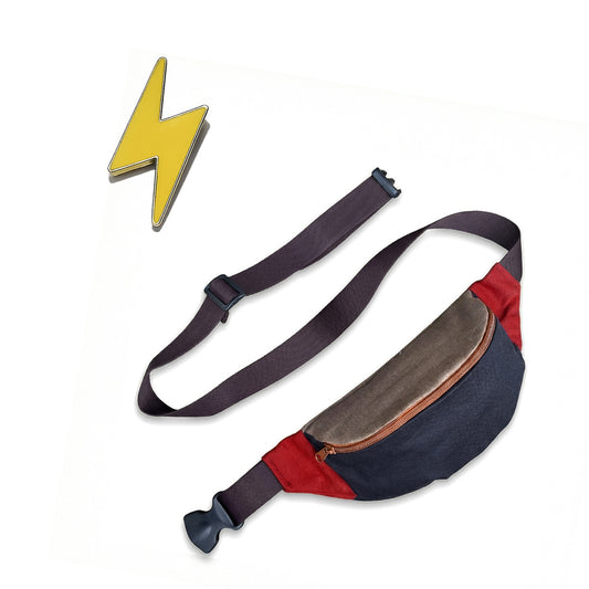 pochete persa + pin raio