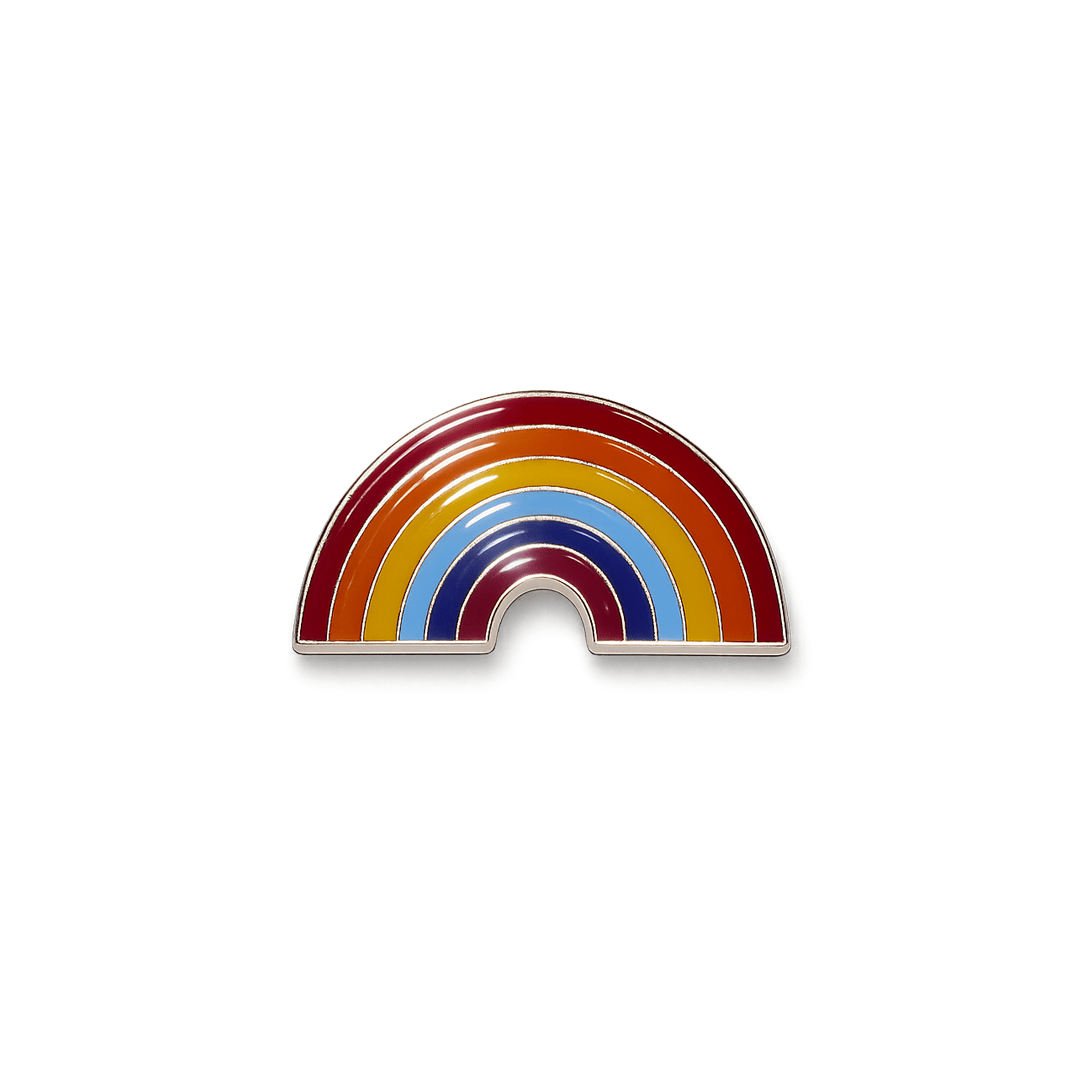 Pin Arco-Íris - Pochetes Tá Mara!